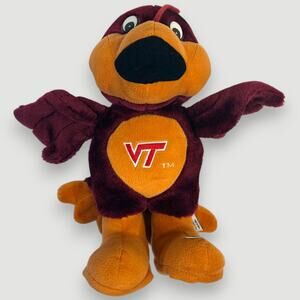 Virginia Tech Hokies Plush Mascot 13" Tall Team Crossbars Audio Deos Not Work